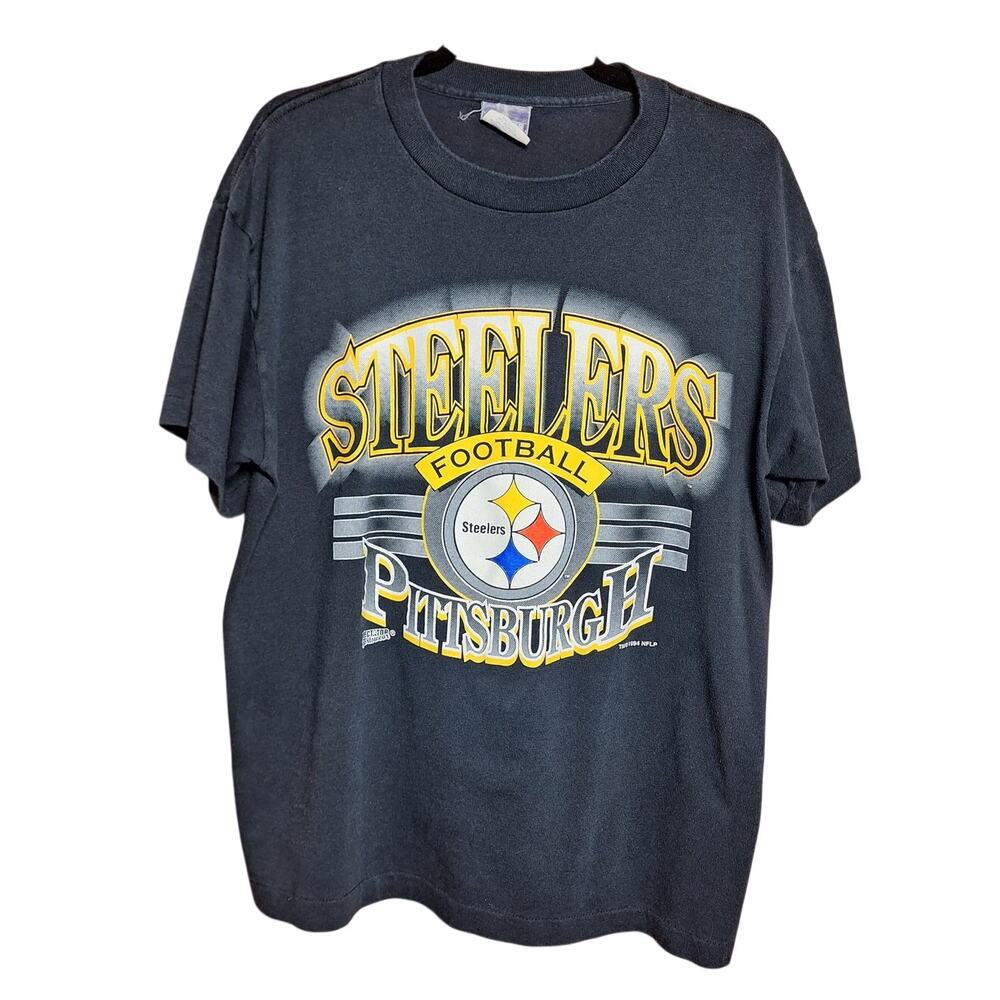Vintage Single stitch Pittsburg steelers graphic print tee NFL 1994 football tee